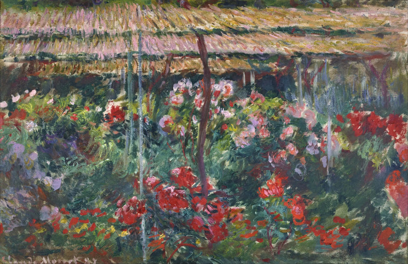 Peonihagen - Claude Monet