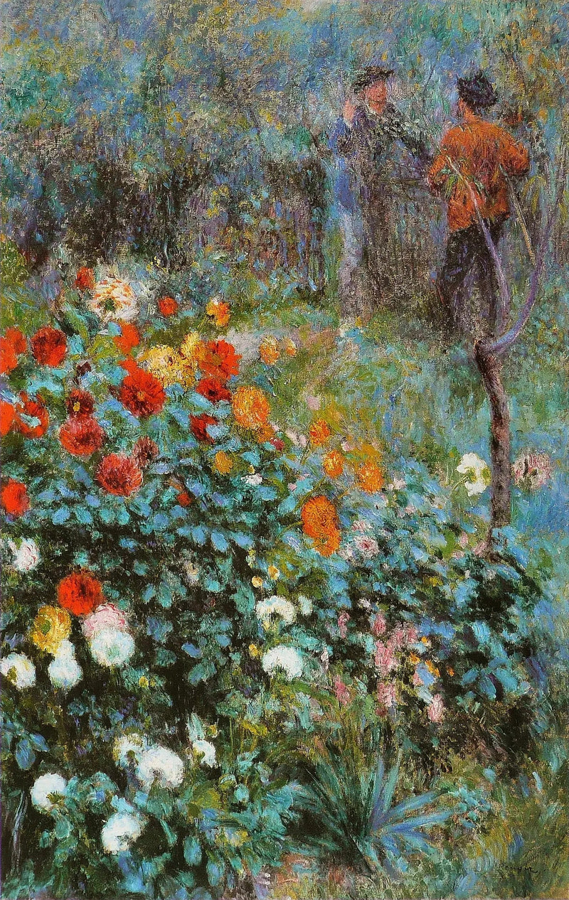 Hagen i rue Cortot, Montmartre - Pierre-Auguste Renoir
