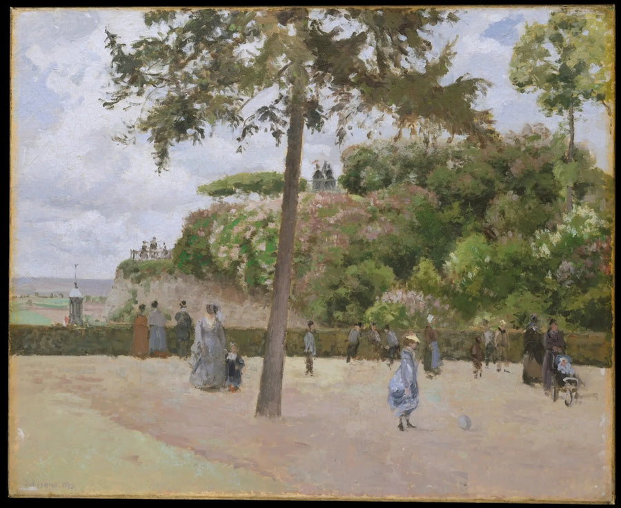Byens Hage, Pontoise - Camille Pissarro