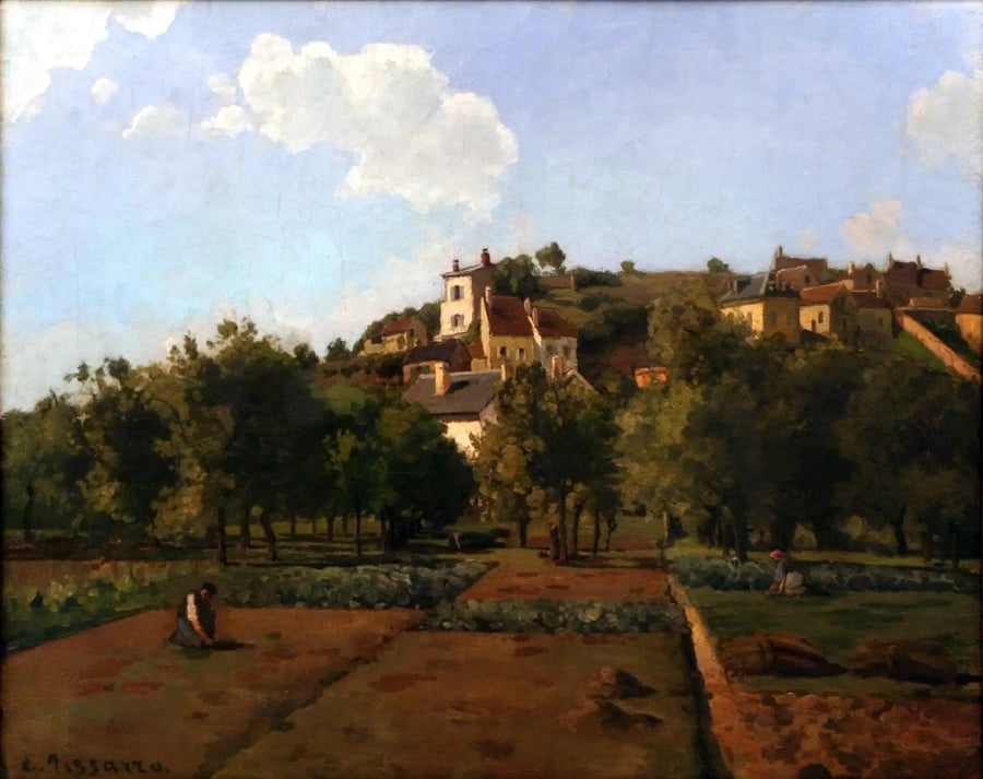 Maubuisson-hagen, Pontoise - Camille Pissarro