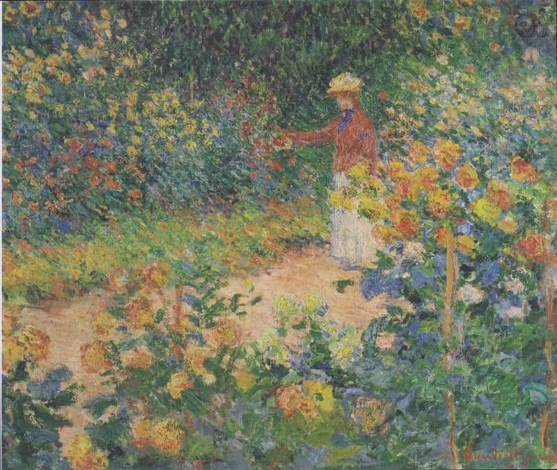 Monets hage i Giverny - Claude Monet