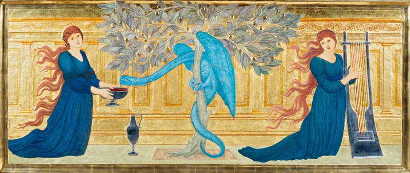 Hagen til Hesperidene - Edward Burne-Jones