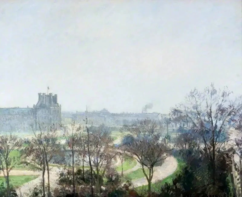Tuilerihagen, Paris - Camille Pissarro