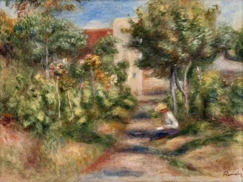 Malerenes hage - Pierre-Auguste Renoir