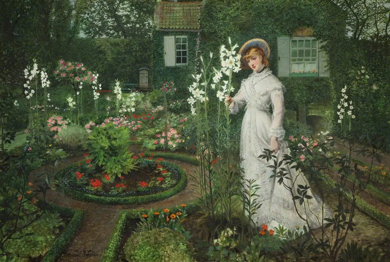 Rektors Hage, Lysenes Dronning - John Atkinson Grimshaw

Source:
Le Jardin du Recteur, Reine des Lys - John Atkinson Grimshaw