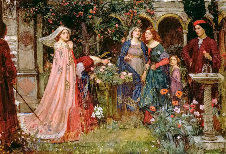 Den fortryllede hagen - John William Waterhouse