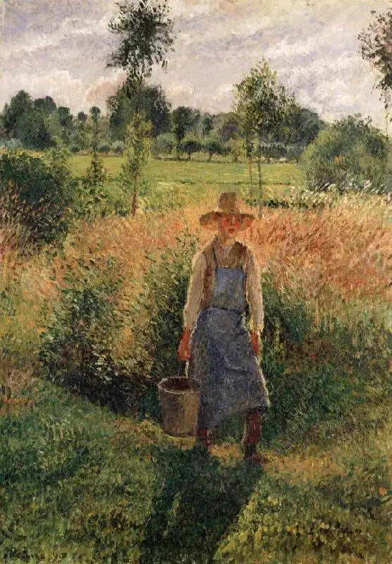 Gartneren, Ettermiddagssol, Eragny - Camille Pissarro