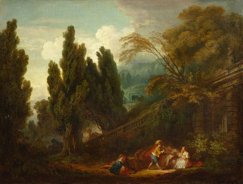 Palettens spill - Jean-Honoré Fragonard