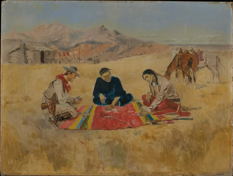 Poker-spillet - Charles Marion Russell

Source:
Le jeu de poker - Charles Marion Russell
