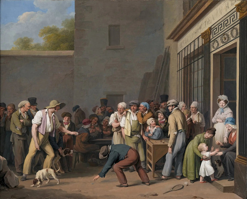 Ølkrukke-spillet - Louis-Léopold Boilly

Source:
Le jeu du tonneau - Louis-Léopold Boilly