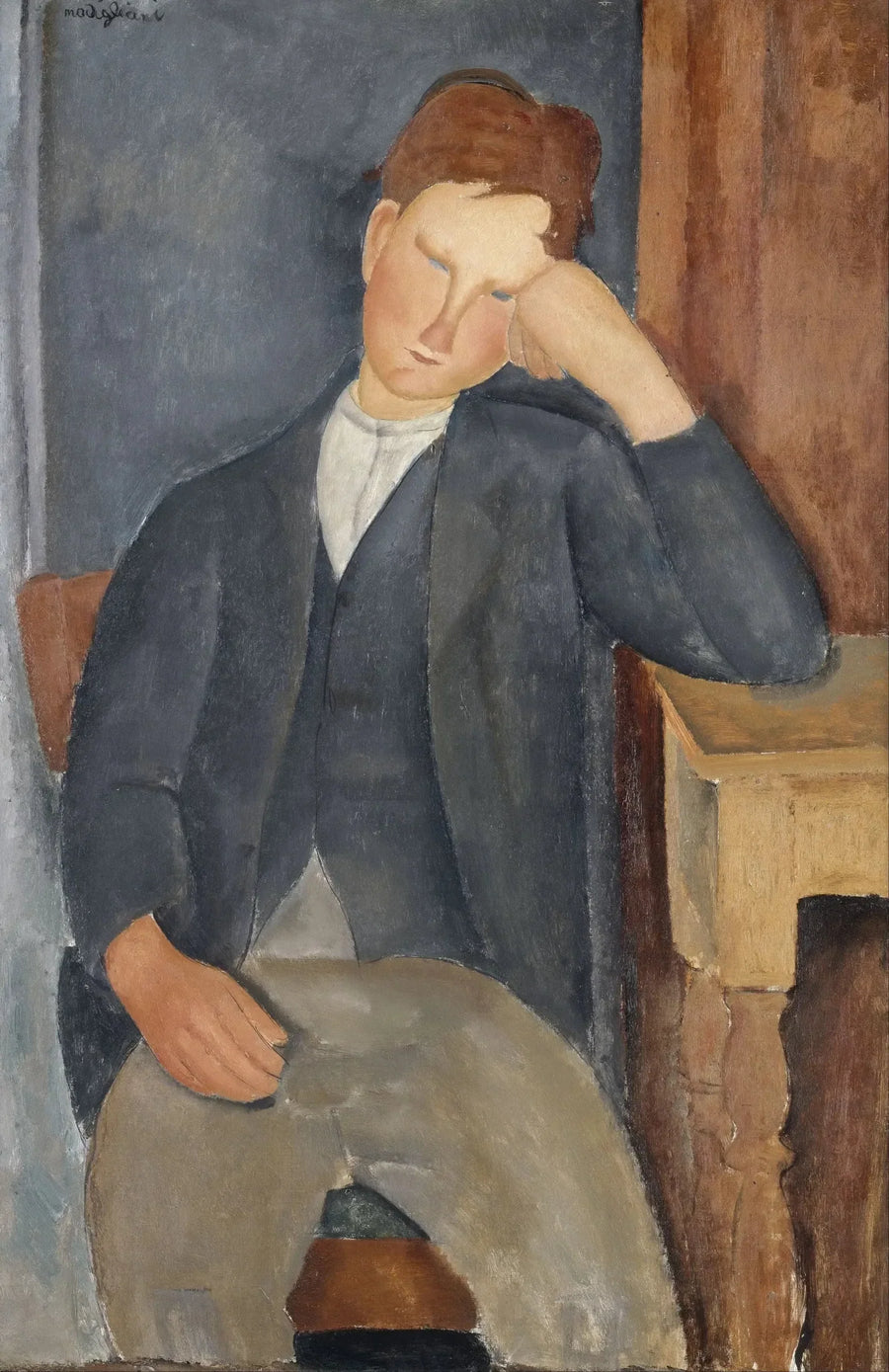 Den Unge Lærlingen - Amedeo Modigliani