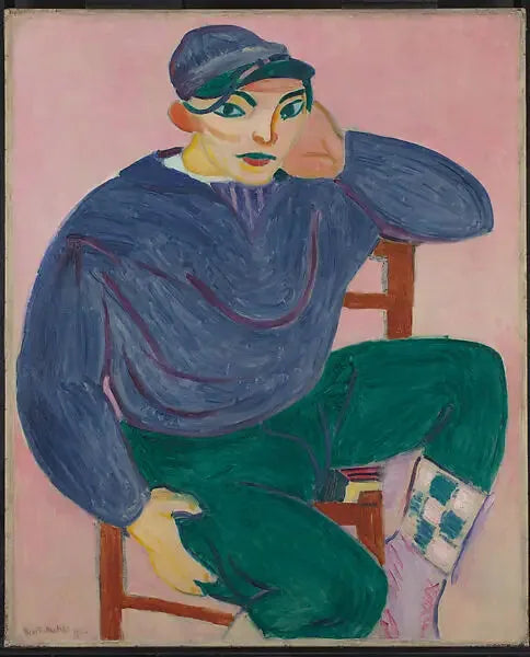 Den unge sjømannen II - Henri Matisse