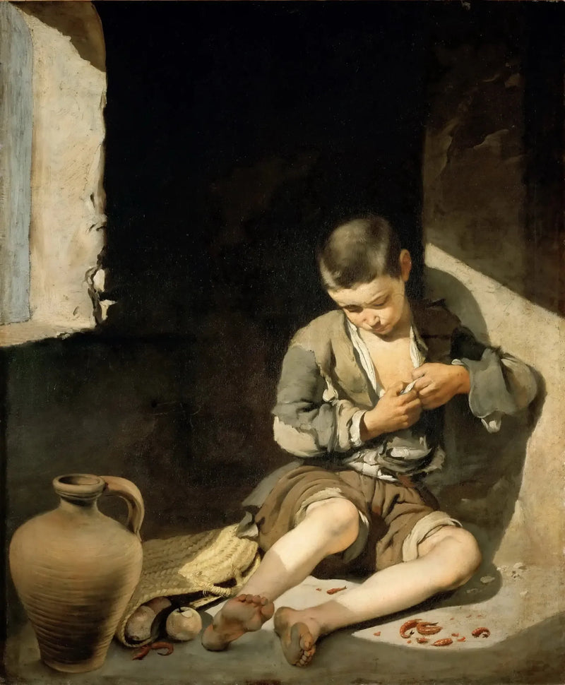 Den unge tiggere - Bartolomé Esteban Murillo

Source:
Le Jeune Mendiant - Bartolomé Esteban Murillo