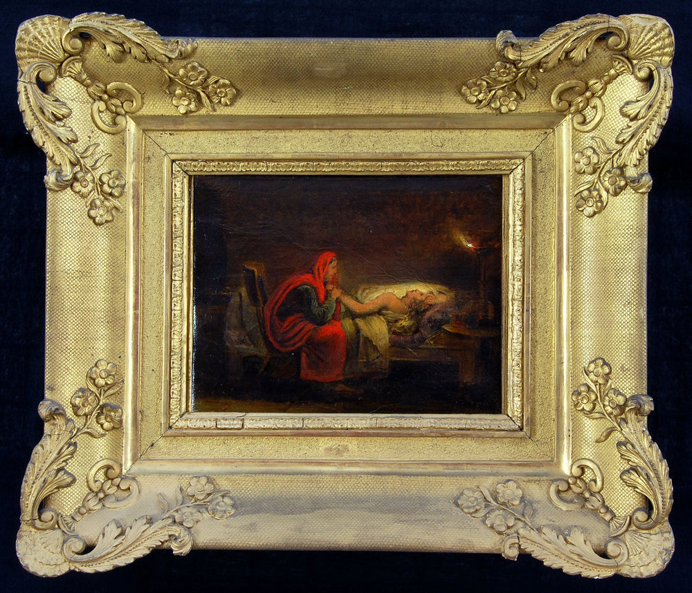 Le jeune poète - Ary Scheffer image 1 reproduction de peinture à l’huile