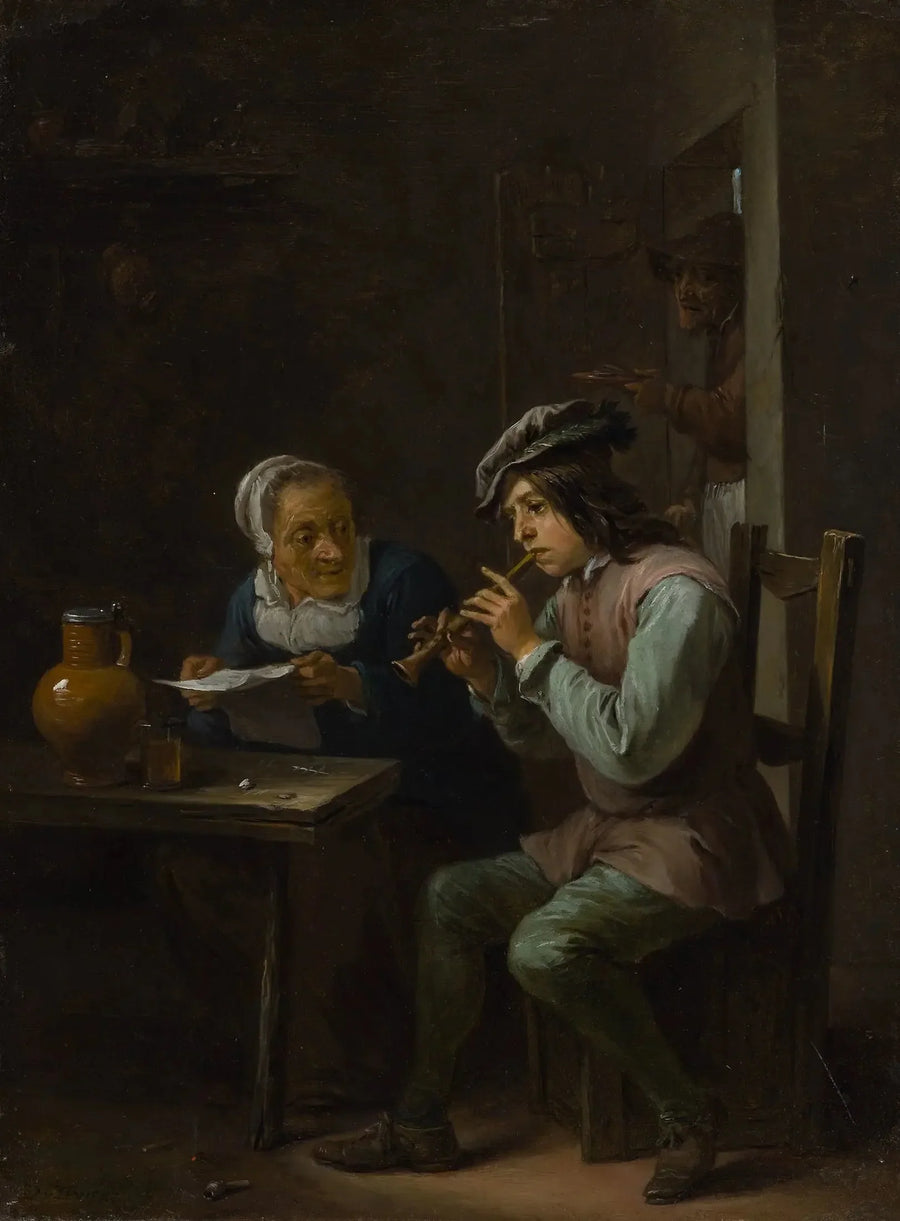 Fløytespiller - David Teniers den Yngre

Source:
Le joueur de flageolet - David Teniers le Jeune