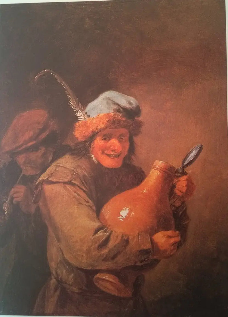 Den glade drikkeren med en stor krukke - David Teniers den Yngre

Source:
Le joyeux buveur avec une grande cruche - David Teniers le Jeune