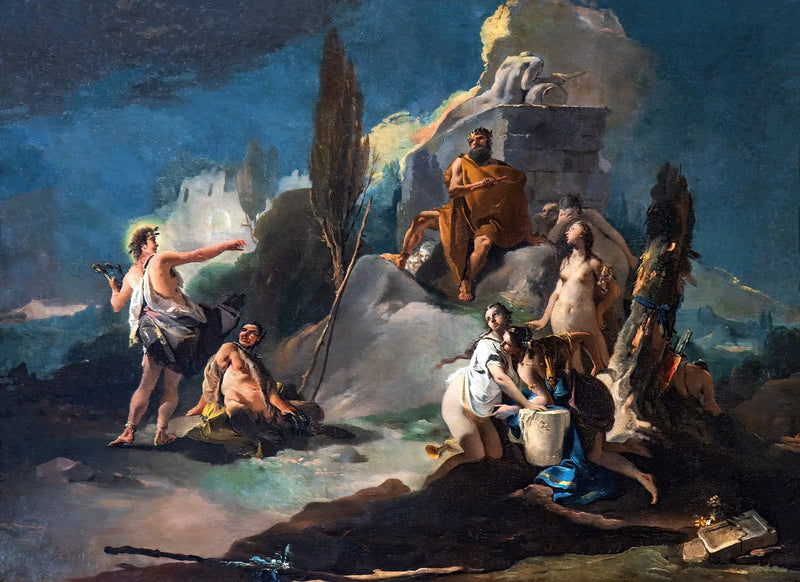 Midas' dom - Giovanni Battista Tiepolo