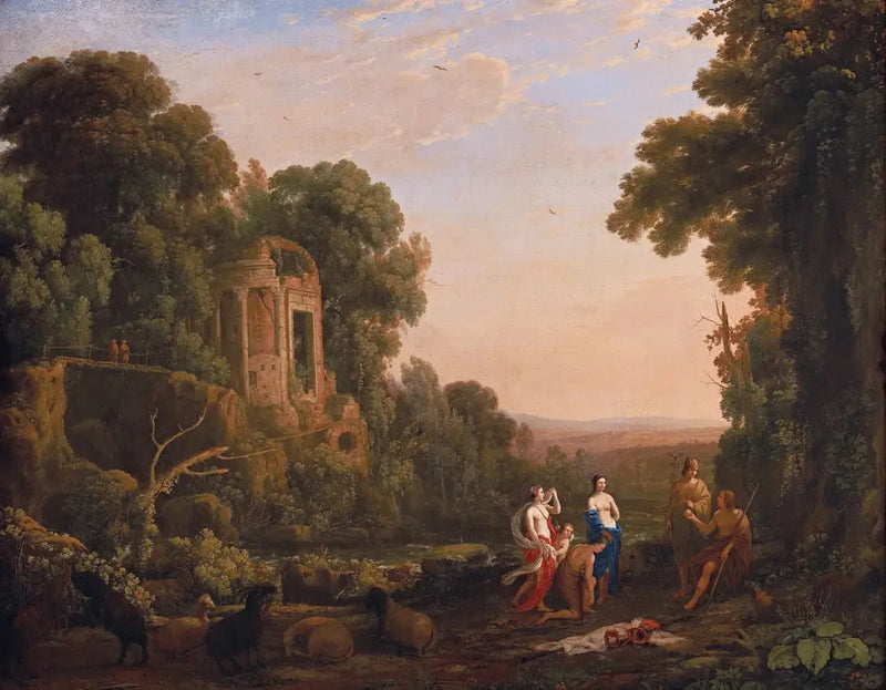 Dømmingen av Paris - Claude Lorrain