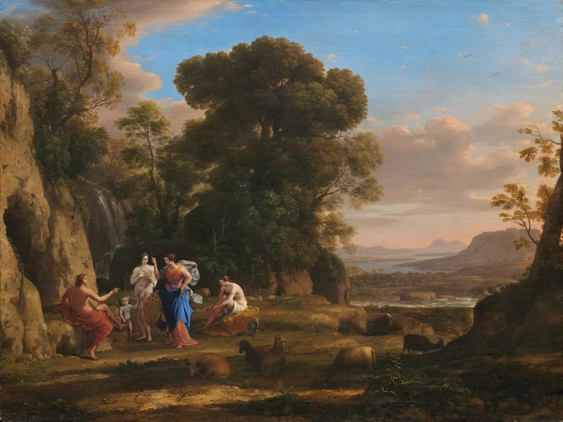 Dømmes av Paris - Claude Lorrain