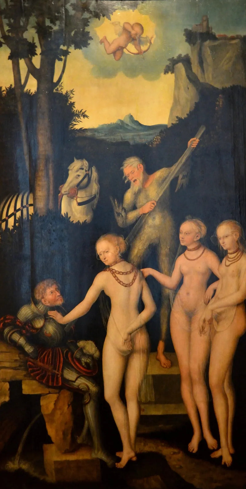 Dømmingen av Paris - Lucas Cranach den eldre