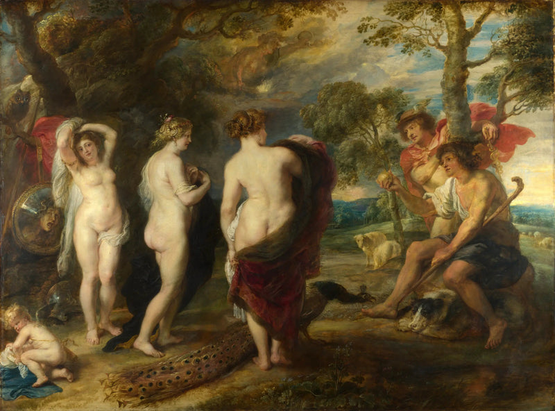 Dømmingen av Paris - Peter Paul Rubens