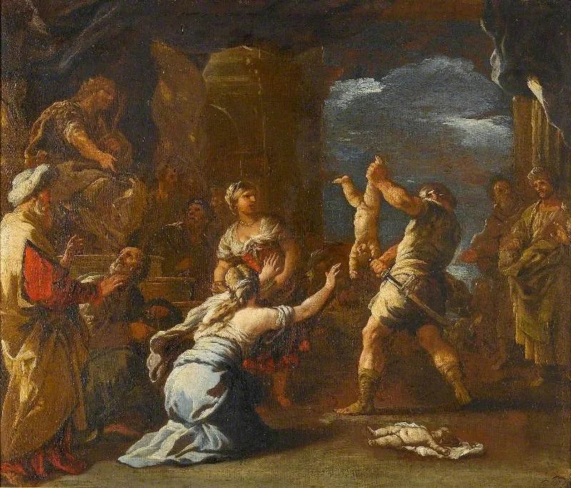 Salomos dom - Luca Giordano