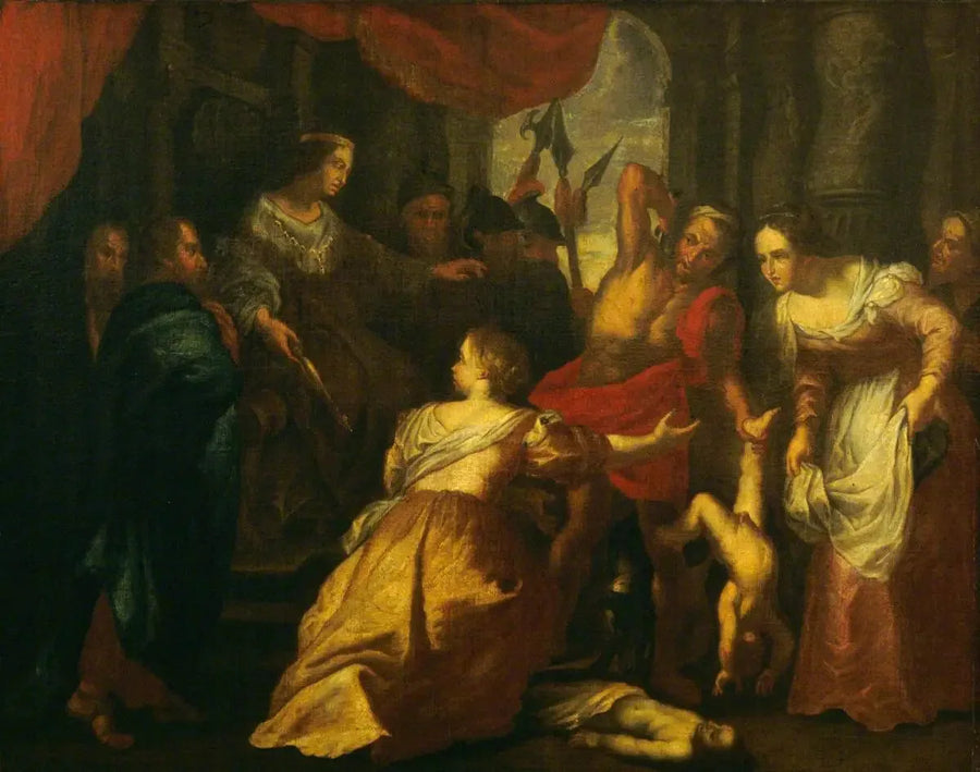 Salomos dom - Peter Paul Rubens