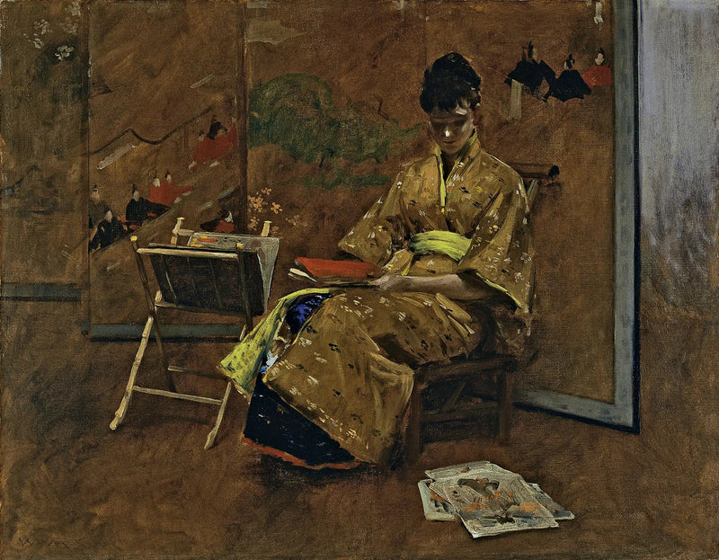 Kimono - William Merritt Chase

Source:
Le Kimono - William Merritt Chase