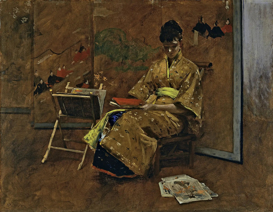Kimono - William Merritt Chase

Source:
Le Kimono - William Merritt Chase