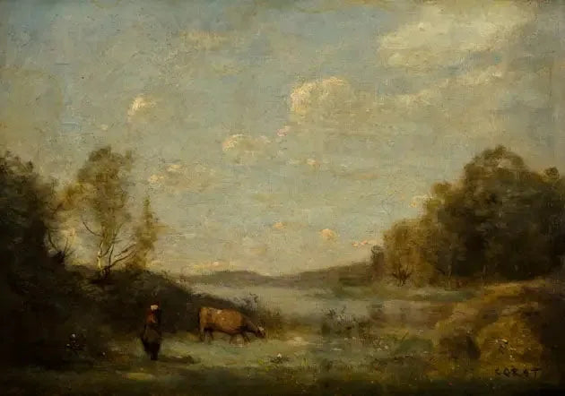 Sjøen - Jean-Baptiste Camille Corot