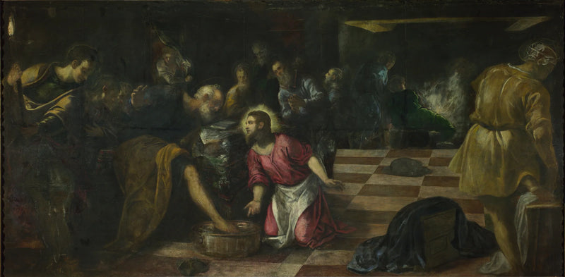 Fotvask - Jacopo Tintoretto
