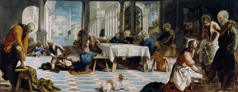 Fotvask - Jacopo Tintoretto
