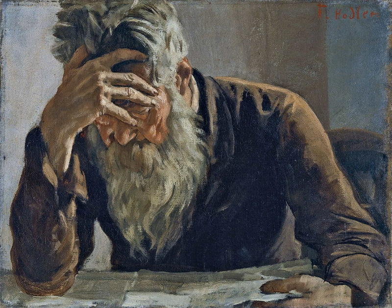 Leseren - Ferdinand Hodler