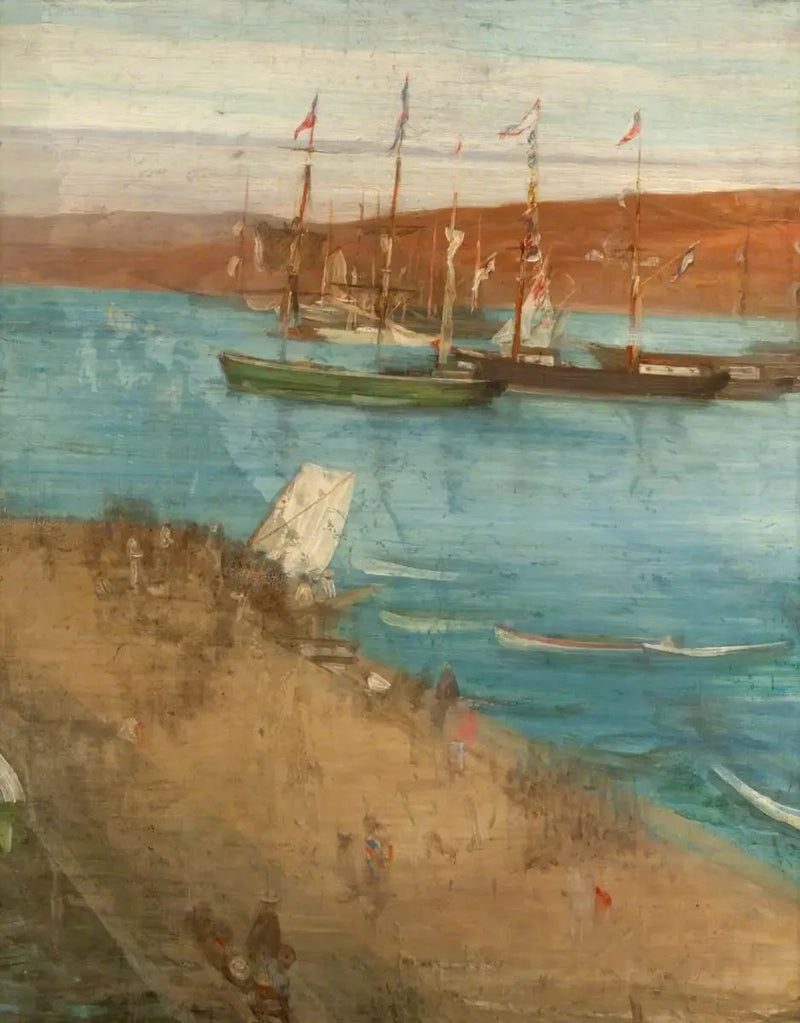 Dagen etter revolusjonen: Valparaiso - James Abbott McNeill Whistler