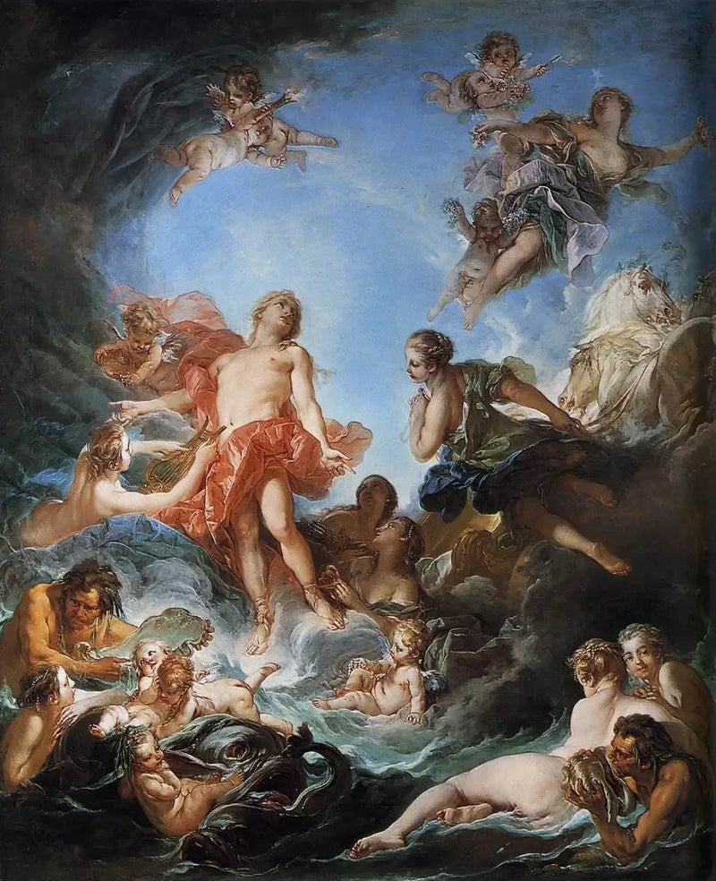 Soloppgang - François Boucher