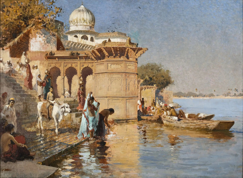 Langs Ghâts, Mathura - Edwin Lord Weeks

Source:
Le long des Ghâts, Mathura - Edwin Lord Weeks