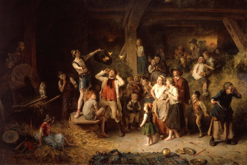 Magikeren i låven - Ludwig Knaus

Source:
Le magicien dans la grange - Ludwig Knaus