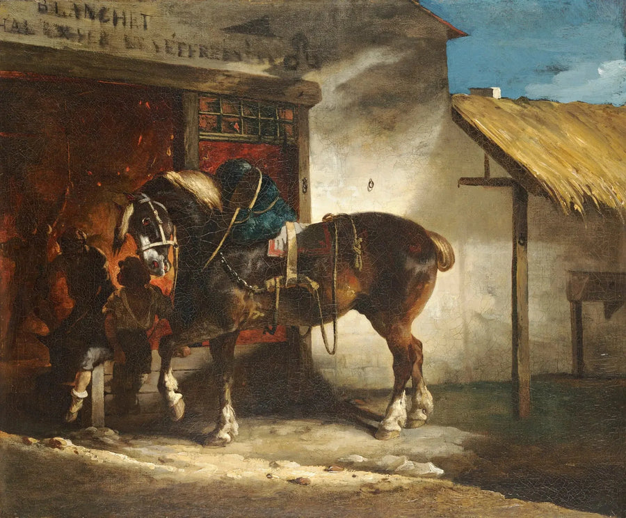 Hesteskoeren - Théodore Géricault