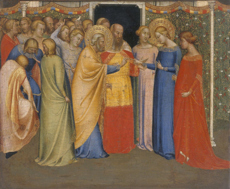 Jomfru Marias bryllup - Bernardo Daddi