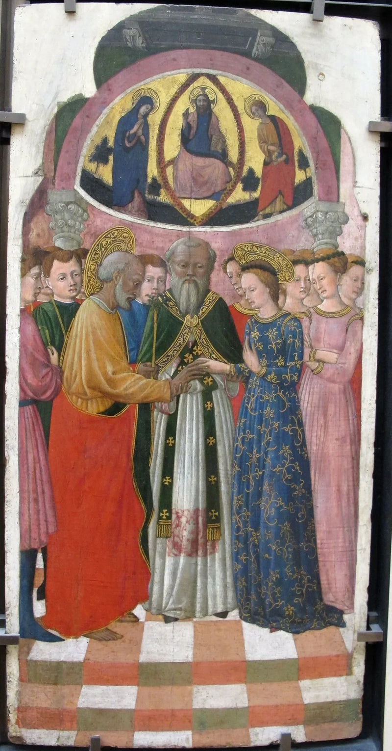 Jomfru Marias bryllup - Giovanni Francesco da Rimini