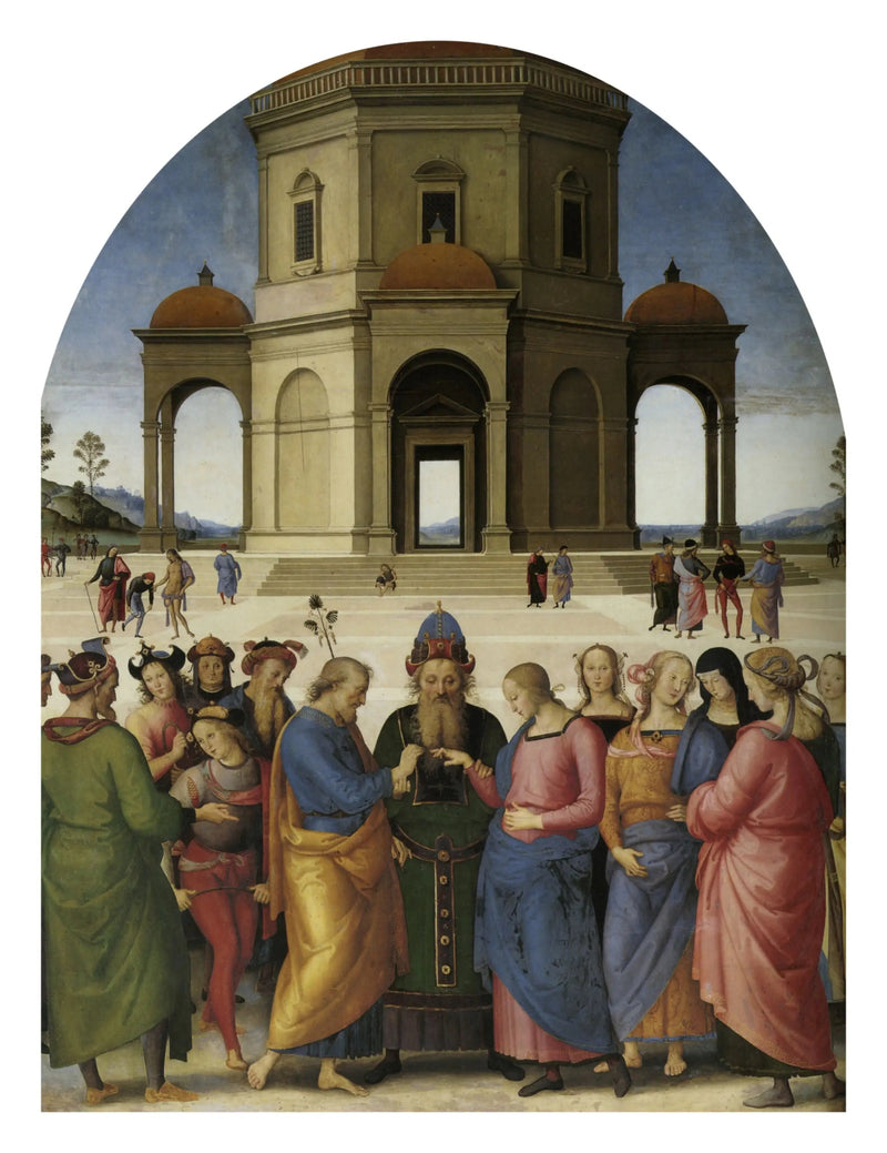 Jomfru Marias bryllup - Pietro Perugino