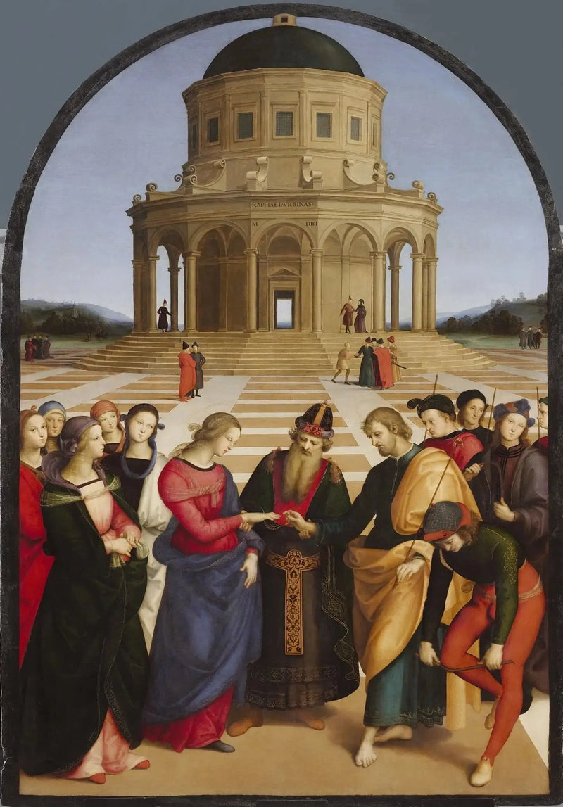 Jomfruens Ekteskap - Raphael Sanzio
