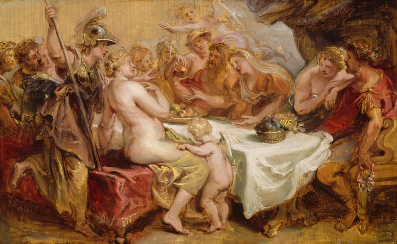 Pelé og Thétis' bryllup - Peter Paul Rubens