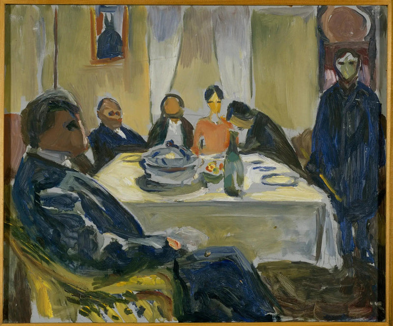 Den bohemske bryllupet - Edvard Munch