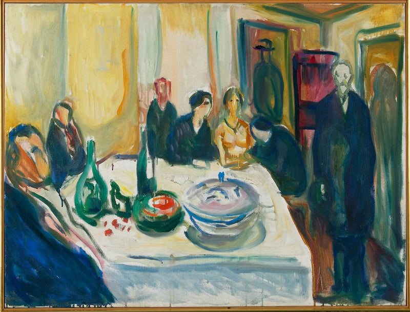 Den bohemske bryllupet - Edvard Munch