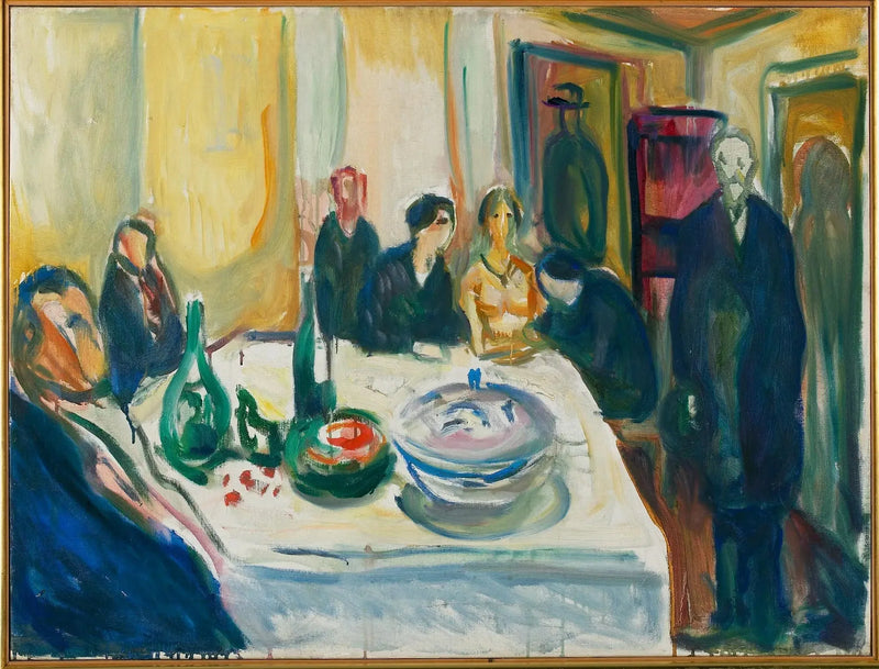 Den bohemske bryllupet - Edvard Munch