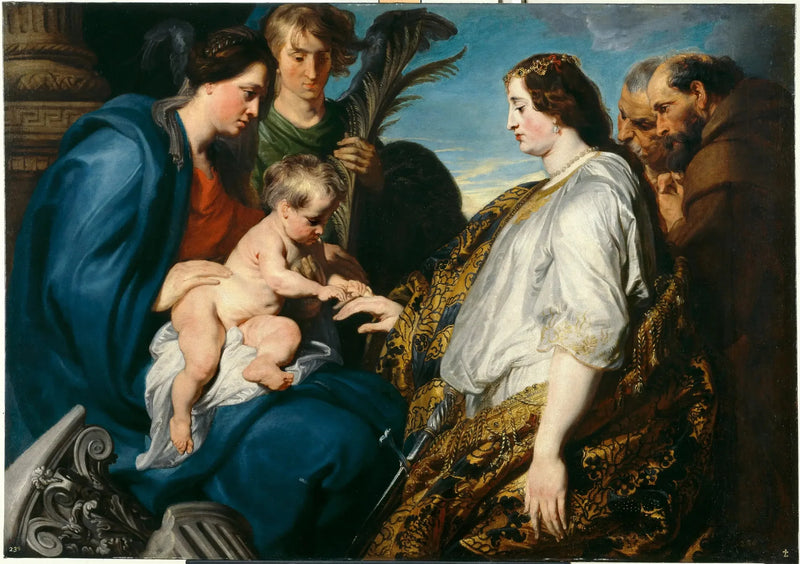 Den mystiske bryllupet til Saint Catherine - Antoine van Dyck

Source:
Le Mariage mystique de Sainte Catherine - Antoine van Dyck