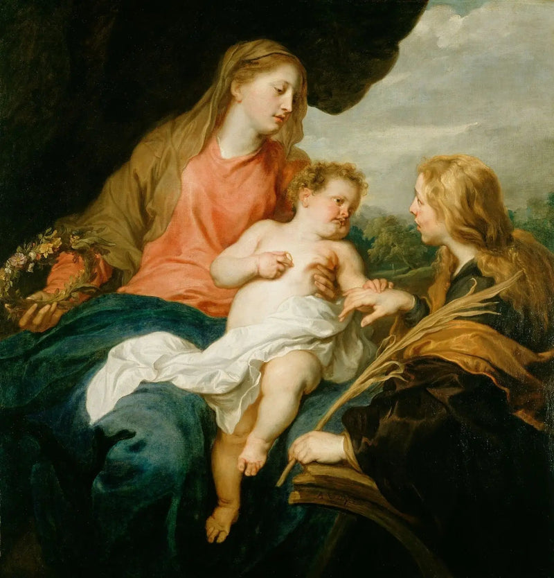 Den mystiske ekteskap av den hellige Katarina - Antoine van Dyck

Source:
Le mariage mystique de sainte Catherine - Antoine van Dyck