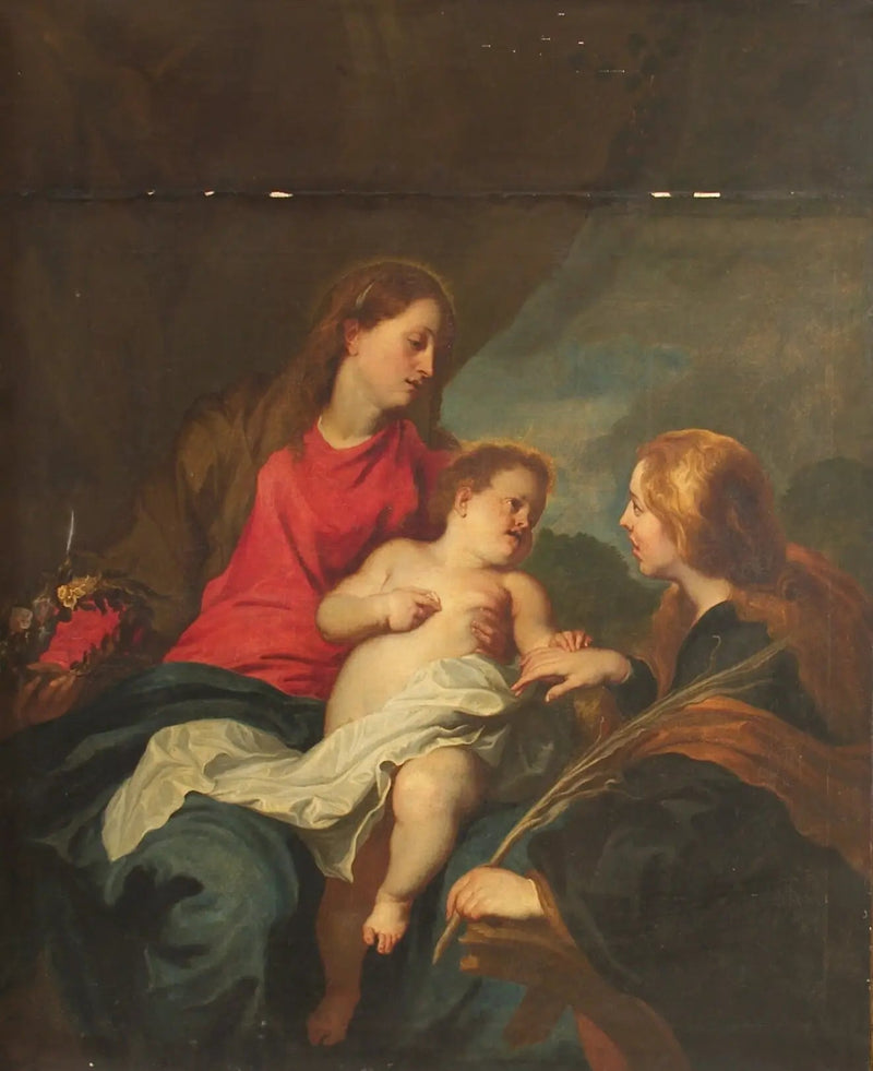 Den mystiske ekteskap av den hellige Katarina av Alexandria - Antoine van Dyck

Source:
Le mariage mystique de sainte Catherine d'Alexandrie - Antoine van Dyck