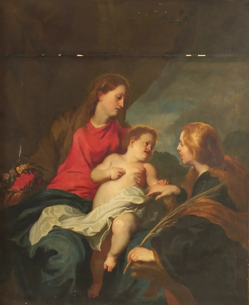 Den mystiske ekteskap av den hellige Katarina av Alexandria - Antoine van Dyck

Source:
Le mariage mystique de sainte Catherine d'Alexandrie - Antoine van Dyck
